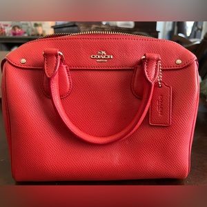 Coach Purse (orange red)